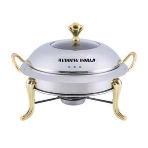 Metal Food Warmer High Quality Handmade Designer Casserole Classic Stylish Luxury New Metal Food Warmer - Product Image 4