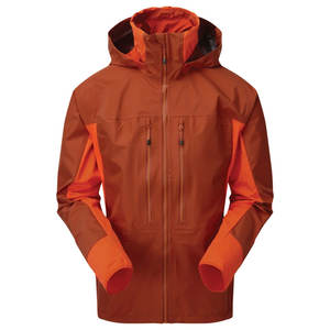 Vestes de randonnée coupe-vent en toile personnalisées, imperméables, à capuche pour hommes, course en plein air - Product Image 1