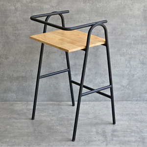 Tabouret de bar Cozy Iron GCF036, finition thermolaquée, style industriel moderne et antique, idéal pour la salle à manger, le salon ou une utilisation dans une ferme. - Product Image 6