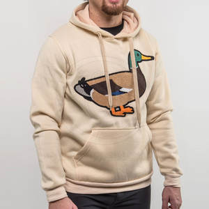 เสื้อมีฮู้ดผู้ชายผ้าฝ้ายผสมดีไซน์ใหม่เสื้อผ้าลำลอง - Product Image 2