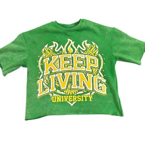 ชุดผ้าระบายอากาศได้ดีออกแบบเองได้เสื้อยืดและกางเกงขาสั้นใส่สบายตลอดทั้งวัน - Product Image 1