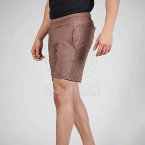 Pantalones Cortos Deportivos Casuales para Hombre, 100% Algodón, Transpirables, de Secado Rápido, Sólidos, Alta Calidad, 2025 - Product Image 4