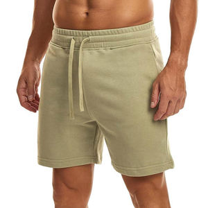 Shorts de survêtement en molleton de coton pour hommes avec 2 poches, 100% coton, molleton de coton, shorts de survêtement sur mesure, shorts en gros pour le jogging - Product Image 2