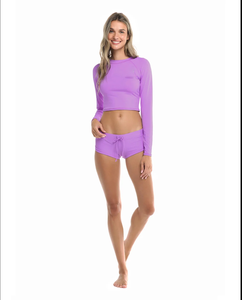 ชุดว่ายน้ำบิกินี่2ชิ้นป้องกันรังสียูวีผ้าสแปนเด็กซ์2025 RTS ด้านหน้ามีซิปพิมพ์โลโก้พิมพ์ลายพิมพ์ซับลิเมตชุดว่ายน้ำยิมชายหาดชุดว่ายน้ำตัวอักษร - Product Image 3