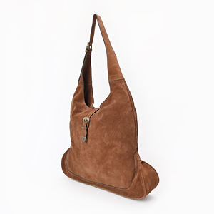 Bolso Hobo de PC Genuino para Mujer, Marrón, Estilo Holgado, Bolso de Hombro, Cierre de Cremallera, Estilo Vintage, Venta al por Mayor 121 - Product Image 2