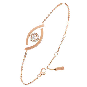 กำไลข้อมือทองคำแท้10K สวยสร้อยข้อมือเพชรโมอิสชาไนต์สำหรับเป็นของขวัญสำหรับคุณแม่ - Product Image 3