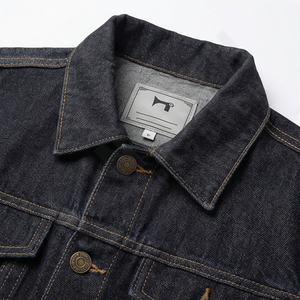 Veste en jean avec poches à rabat, boutons décoratifs, style vintage décontracté, technique lavée, veste d'automne pour la mode masculine streetwear - Product Image 4