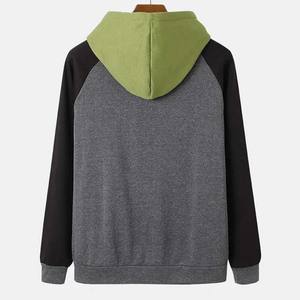 Sweat à capuche décontracté en coton à manches longues pour homme, confortable, tendance, brodé, coupe classique, pull en gros - Product Image 2