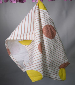 100% Organic Cotton Kitchen <b>Towel</b> Eco-Friendly Quick-Dry with Custom Floral <b>Pattern</b> Logo Print Elegant Soft Canvas Recyclable - Product Image 4