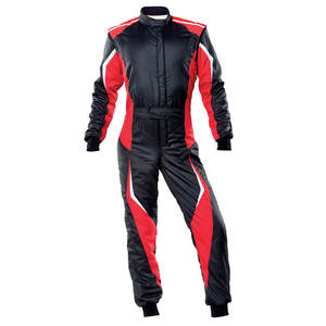 Fabricación de alta calidad Tela cómoda de alta calidad Nuevo traje de carreras de Kart para adultos de color sólido ventilado y transpirable - Product Image 1