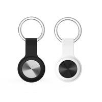 Traceur GPS électronique pour animaux de compagnie, mini localisateur intelligent Air Tag, alarme anti-perte, compatible iPhone Android, pour chats et chiens, en plastique
