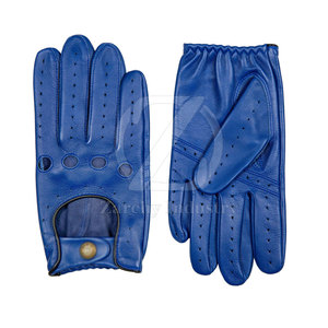 Guantes de Conducción de Cuero para Exteriores, Alta Calidad, Correa de Muñeca Ajustable, Antideslizantes, para Todas las Estaciones, Personalizables, Hechos en Pakistán - Product Image 5
