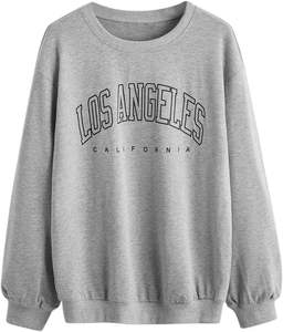 Automne hiver hommes col rond sweat nouveau Design manches longues mode pull uni teint en coupe ample Style impression numérique - Product Image 3