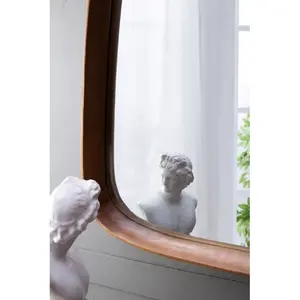 Miroir mural de beauté en bois pour le salon Design moderne quantité minimale de commande bas prix abordable - Product Image 4