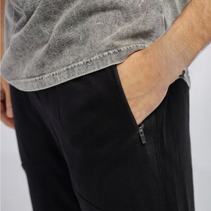 T-shirt pour homme en coton lavé, manches courtes, col rond, couleur unie, jersey tricoté, coupe classique, avec poche. - Product Image 6