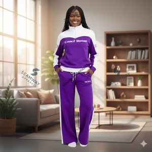 Ensemble de survêtement décontracté NCNW Sorority, ensemble de jogging, ensemble de survêtement de sport, ensemble de sport pour femmes, ensemble de vêtements de détente, ensemble d'entraînement - Product Image 6