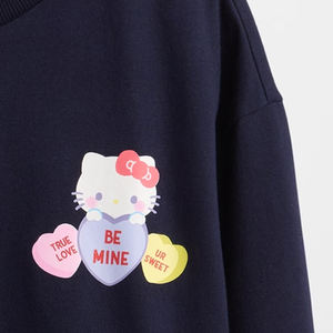 Sweat-shirt tendance pour filles pour les activités de plein air et d'intérieur / Design à col rond avec manches longues, design décontracté, pas cher - Product Image 5