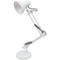 BEL AIR HOME-Antigona-Lampe de bureau LED articulée rétro vintage Lampe de bureau anti-éblouissement réglable pour l'étude et la lecture E27
