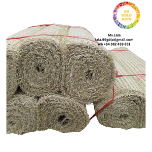 Hand-woven cane webbing <b>sheet</b> showcasing clean texture and durability, popular for minimalist spaces and warm decor styles - Product Image 4