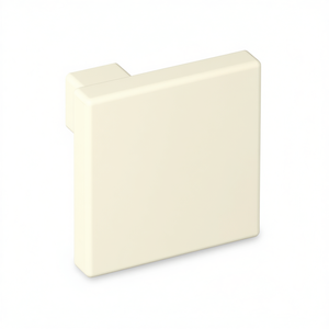 HEWI 547.32B2 Pure White Matt Plastic Furniture Knob for <b>File</b> Cabinets - Product Image 3