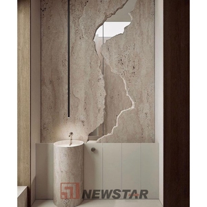 <span class=keywords><strong>Vase</strong></span> à fleurs en bois naturel fait main au design personnalisé pour salon, mariage, fête, intérieur extérieur, évier sur pied décoratif - Product Image 2