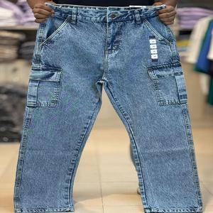 Jeans Unisex de Mezclilla de Cintura Media, Corte Recto, Holgados, Talla Grande, Ligeros, Ecológicos, Lavados y Transpirables para Hombre - Product Image 2