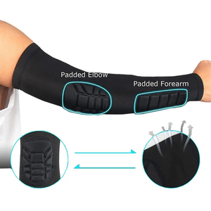 Protector de brazos con estructura flexible que permite el movimiento libre durante el entrenamiento y el ejercicio. Protector de brazos, equipo esencial para el mantenimiento. - Product Image 3