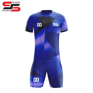 Ensemble d'uniformes de football de haute qualité/Kits de football d'équipe uniformes de football sublimés à séchage rapide avec logo personnalisé - Product Image 2
