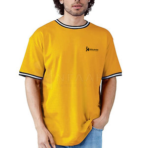Nueva llegada Camiseta Color personalizado Camiseta Durable Buena calidad Camisa Nuevo diseño Poliéster Hecho Camiseta de gran tamaño - Product Image 1