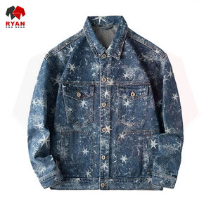 Veste en jean élégante pour homme, pour un usage décontracté et en plein air, haute durabilité, couture de qualité supérieure - Product Image 1