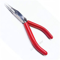 Pince à bec micro en acier inoxydable de haute qualité en vrac pour la fabrication de bijoux, outils et équipements, fil d'argent et d'or, dessin léger