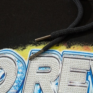 OEM pull personnalisé sweat à capuche pour hommes sérigraphie impression numérique sweats à capuche style streetwear à capuche pour hommes - Product Image 3