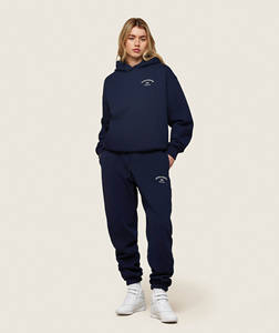 เสื้อฮู้ดกราฟิกไซส์ใหญ่พิเศษสำหรับผู้หญิงเสื้อมีฮู้ดลายกันยับและระบายอากาศได้ดีสีฟ้าสำหรับผู้หญิงมีความต้องการสูง - Product Image 3