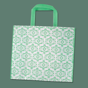 Grocery Carrying Shopping Customised Plain Tote Non Woven Bags with PP Webbing Handles for Exhibition Use - Product Image 2