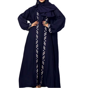 Vêtements musulmans décontractés respirants personnalisables de qualité supérieure, nouveaux vêtements pour femmes à prix avantageux, vente en gros, style islamique à manches longues - Product Image 1