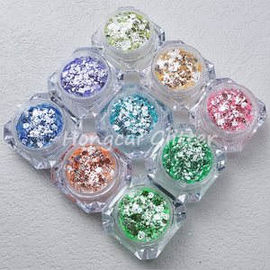 Beautiful Chunky Iridescent and Holographic Pink <strong>Blue</strong> Lavender Hue Translucent Mixed <strong>Glitter</strong> in Various Sizes MOQ 1kg - Product Image 3