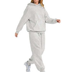 ชุดเซ็ทลำลองผ้าฝ้ายแท้ 100% ระบายอากาศดี ดีไซน์ใหม่ ล้างสีแบบ Acid Wash สำหรับผู้หญิง ขายส่ง - Product Image 2