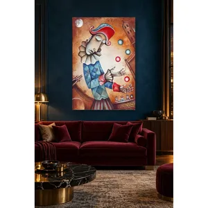 Impression sur toile Fida Juggling Clown Under the Moon - Product Image 4
