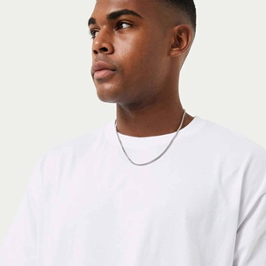 Camisetas holgadas media de algodón de manga para hombre, camisetas de manga corta a la moda, ropa informal cómoda - Product Image 5