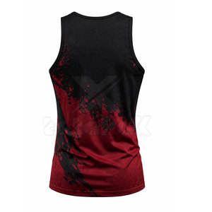 Minimalist Pure Look Men Gym Vest Breathable Knitted Casual 100% Cotton Modern Design High Quality OEM Service - Product Image 2