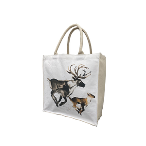 Recyclable Lightweight Bohemian Handmade Sustainable 100% Cotton Embroidered Custom Indian Abstract Personalized Ho Tote <b>Bag</b> - Product Image 3