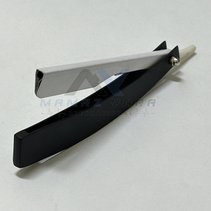 มีดโกนด้ามจับเหล็กสำหรับช่างตัดผมแบบมืออาชีพพับได้ - Product Image 6
