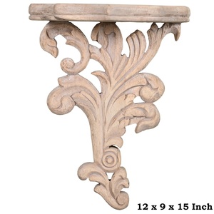 Étagère murale en bois faite à la main étagères de rangement murales pour la maison hôtels salon cuisine salle de bain accessoires de décoration pour la maison 2024 - Product Image 4