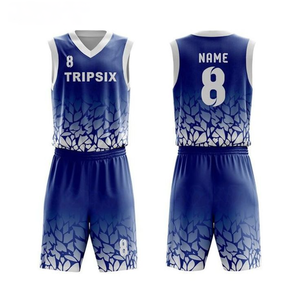 Fait sur mesure 100% polyester respirant imprimé vêtements de sport de qualité supérieure formation basket-ball uniforme haute demande ensembles d'équipe - Product Image 2