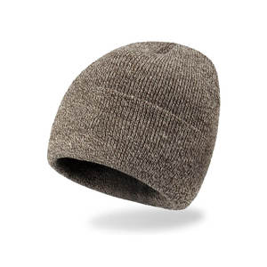 Gorro de punto acanalado mejor valorado para uso en exteriores de invierno Gorro de gorro de diseño unisex cálido a precio asequible para clima frío - Product Image 2