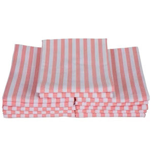 100% Cotton Golf Stripe Pattern Kitchen <b>Towel</b> Quick-Dry and Sustainable for Home Use <b>Blue</b> Checkered Woven Technics - Product Image 1