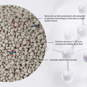 Arena para gatos de súper bentonita OEM, suministro de fábrica personalizable, gran oferta, arena para gatos de Tofu a granel - Product Image 2