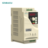 Variador de Frecuencia Compacto Trifásico de 220V 380V 0.75kw, Inversor VFD para Sistema de Control de Motores Industriales