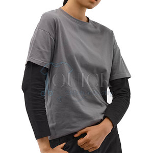 Camisetas de Verano Ligeras de Última Moda para Mujer, de Doble Capa, Ecológicas, de Secado Rápido, Transpirables, Hechas en Pakistán, Talla Grande - Product Image 2