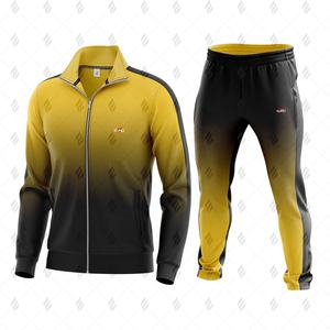 Chándales Casuales de Alta Calidad para Hombre, de Poliéster/Algodón, Cortavientos, con Logotipo Personalizado, Impresión Ligera de Secado Rápido, Ropa Deportiva - Product Image 3